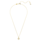Meteora pendant White, Gold-tone plated