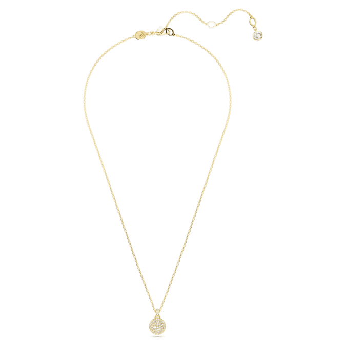 Meteora pendant White, Gold-tone plated