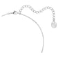 Millenia necklace Octagon cut, Blue, Rhodium plated