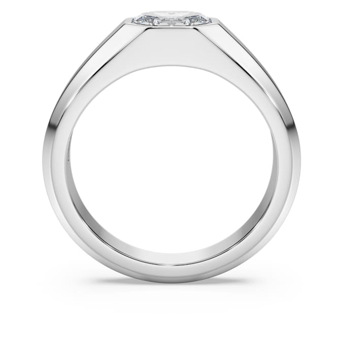 Octagon band ring Lab-grown diamonds 1.0 ct tw, Octagon shape, 14K white gold