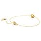 Octagon bracelet Lab-grown diamonds 0.5 ct tw, Octagon shape, 14K yellow gold