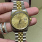 Rolex Datejust 18k/SS 16013 with papers