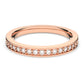 Rare ring White, Rose gold-tone plated