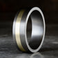 THE HERO 7mm Tantalum Dark/14K Yellow Benchmark men's wedding band