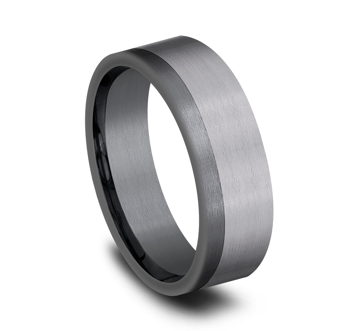 THE JOKER 7mm Tantalum Grey/Dark Benchmark men's wedding band