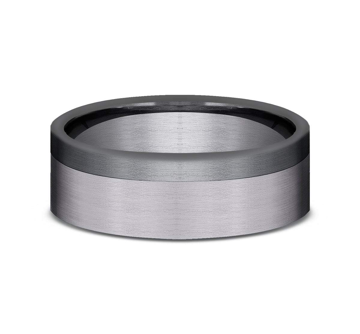 THE JOKER 7mm Tantalum Grey/Dark Benchmark men's wedding band