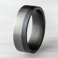 THE JOKER 7mm Tantalum Grey/Dark Benchmark men's wedding band