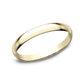 Regular Dome Classic Fit 2mm 14K Yellow Benchmark men's wedding band