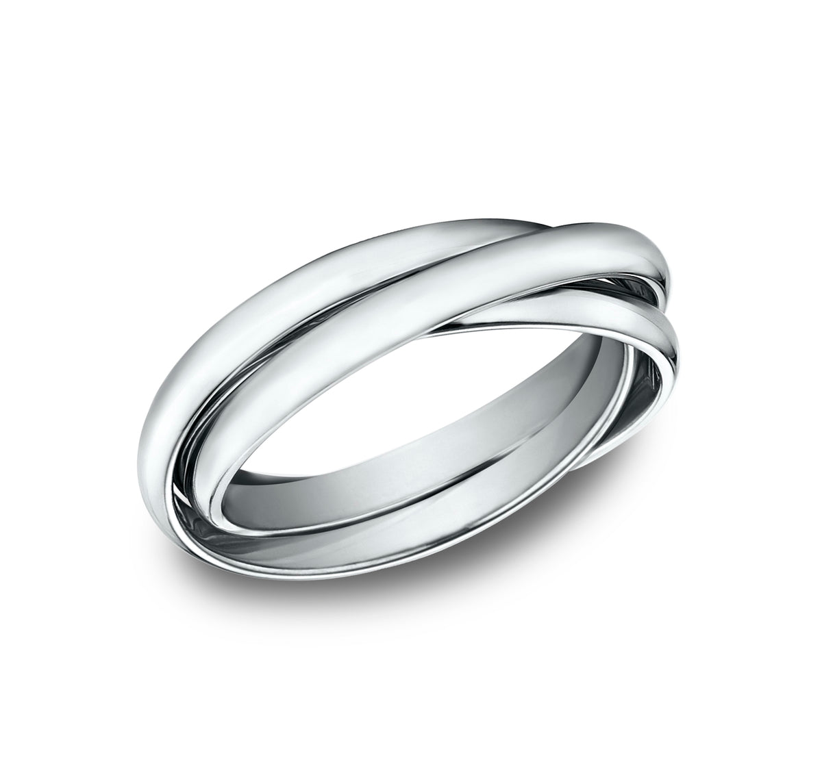 THE JOAN 2mm 14K White Benchmark men's wedding band