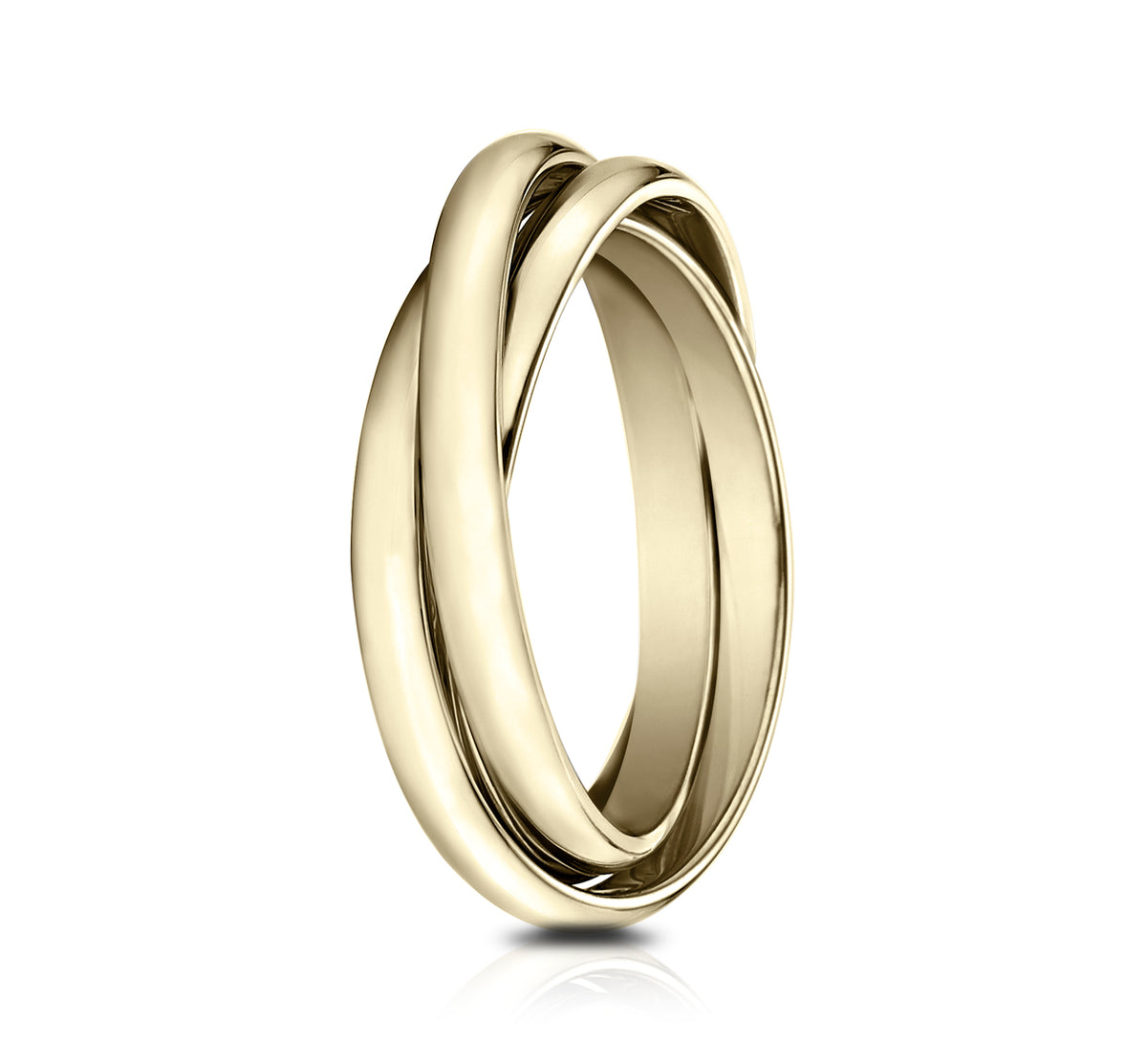 THE NIGHTINGALE 2mm 14K Yellow Benchmark men's wedding band