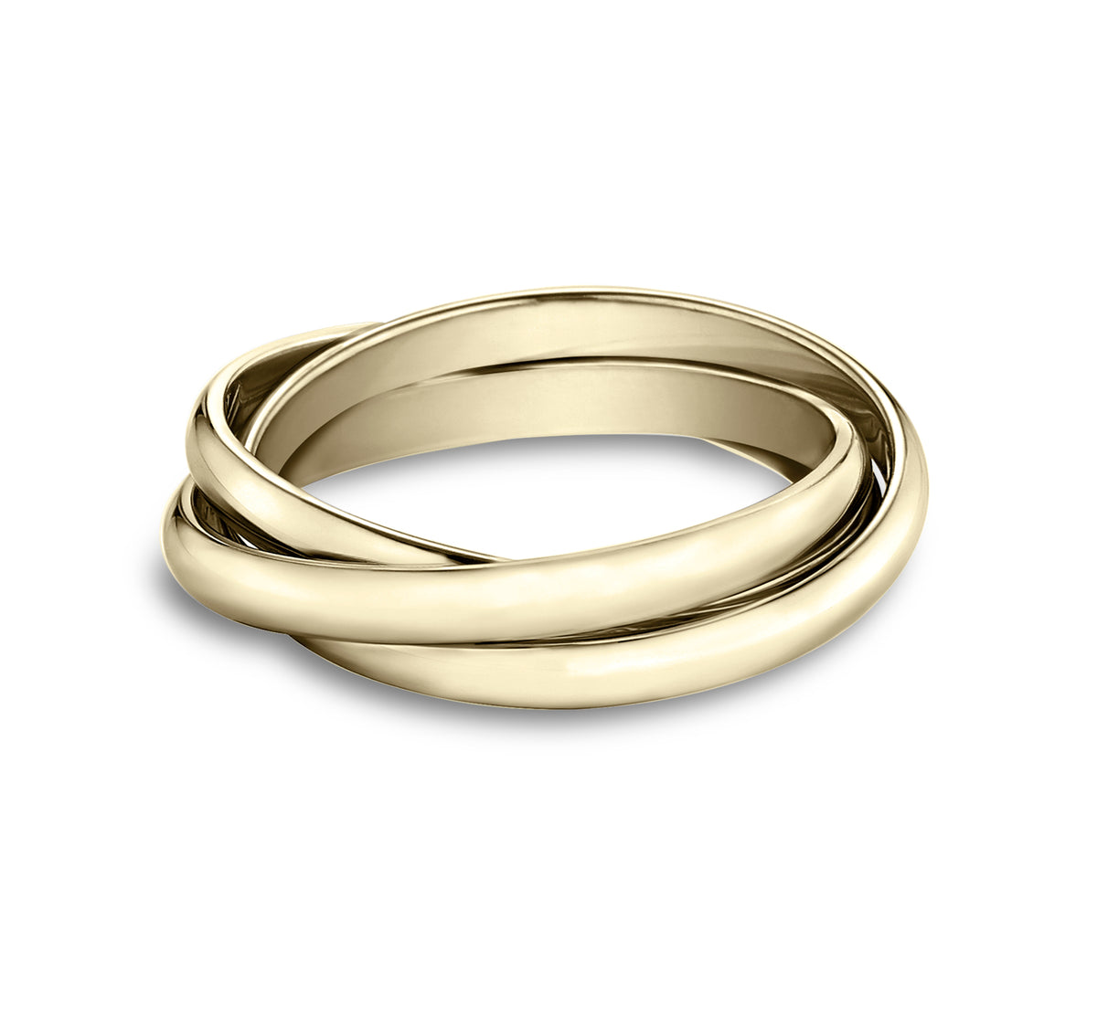 THE NIGHTINGALE 2mm 14K Yellow Benchmark men's wedding band