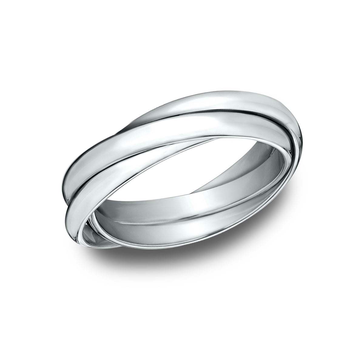 THE JOAN 2mm 14K White Benchmark men's wedding band