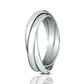 THE JOAN 2mm 14K White Benchmark men's wedding band