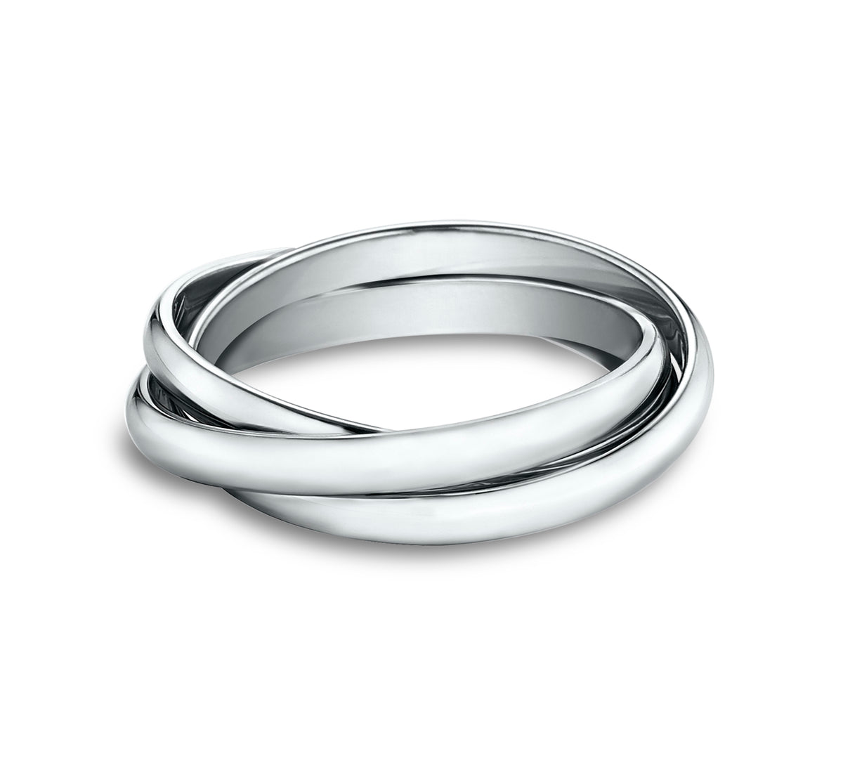 THE JOAN 2mm 14K White Benchmark men's wedding band