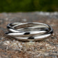 THE JOAN 2mm 14K White Benchmark men's wedding band