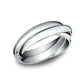 THE JOAN 2mm 14K White Benchmark men's wedding band