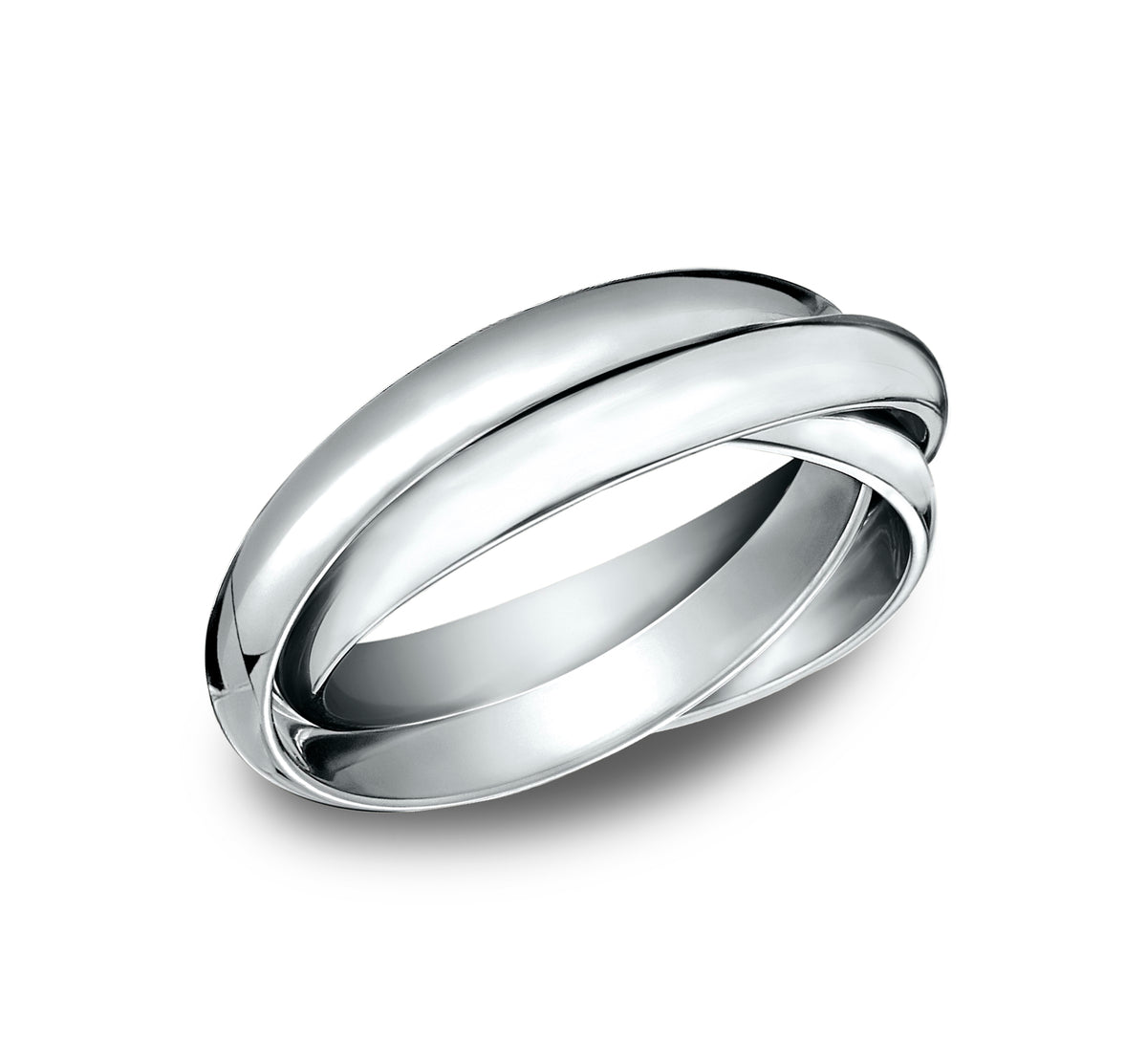 THE JOAN 2mm 14K White Benchmark men's wedding band
