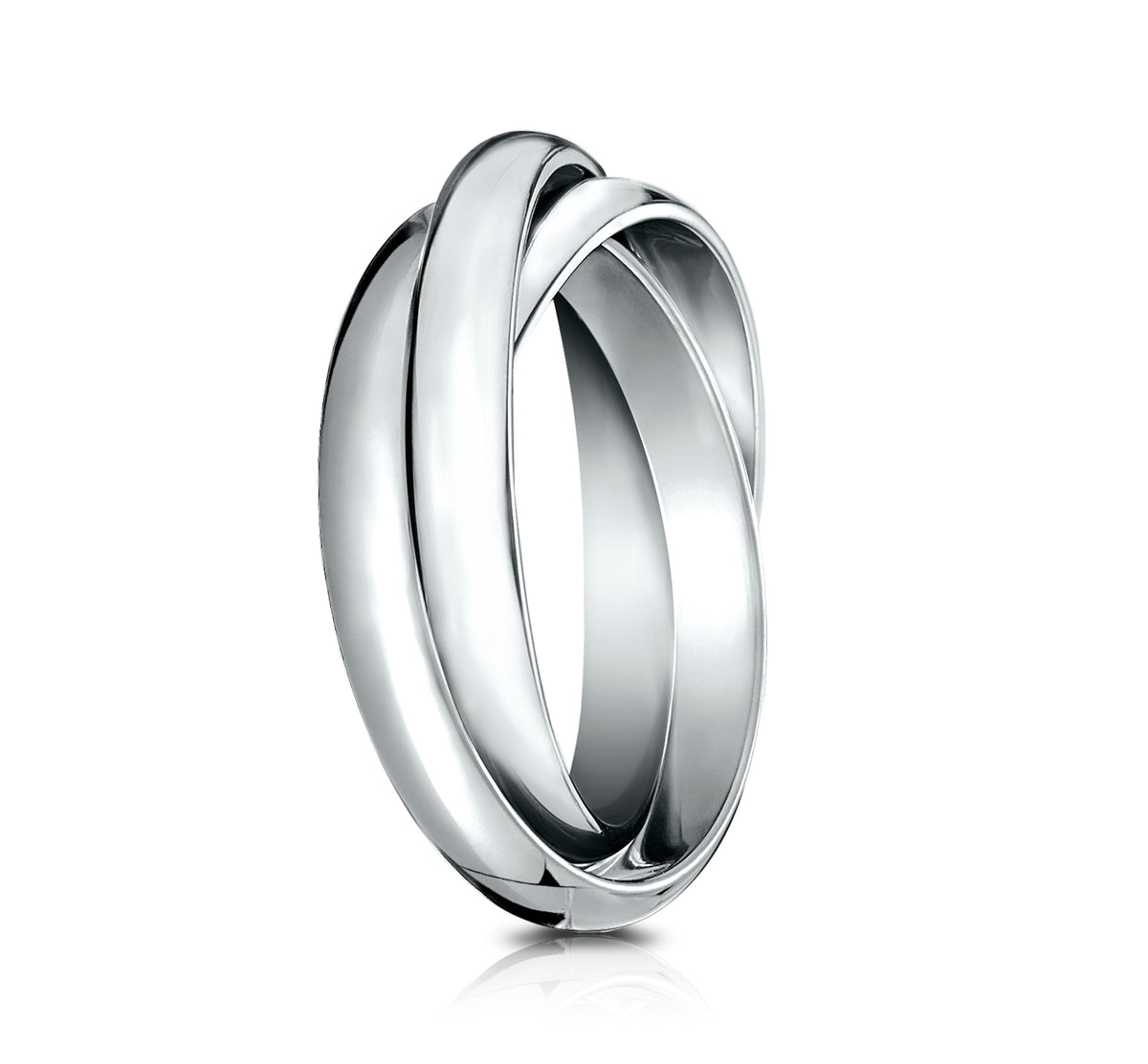 THE JOAN 2mm 14K White Benchmark men's wedding band