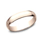 Regular Dome Classic Fit 4mm 14K Rose Benchmark men's wedding band