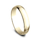 Regular Dome Classic Fit 4mm 14K Yellow Benchmark men's wedding band