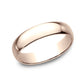 Regular Dome Classic Fit 5mm 14K Rose Benchmark men's wedding band