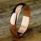 Regular Dome Classic Fit 5mm 14K Rose Benchmark men's wedding band