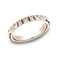 THE ACHIEVER 3mm 14K Rose Benchmark men's wedding band