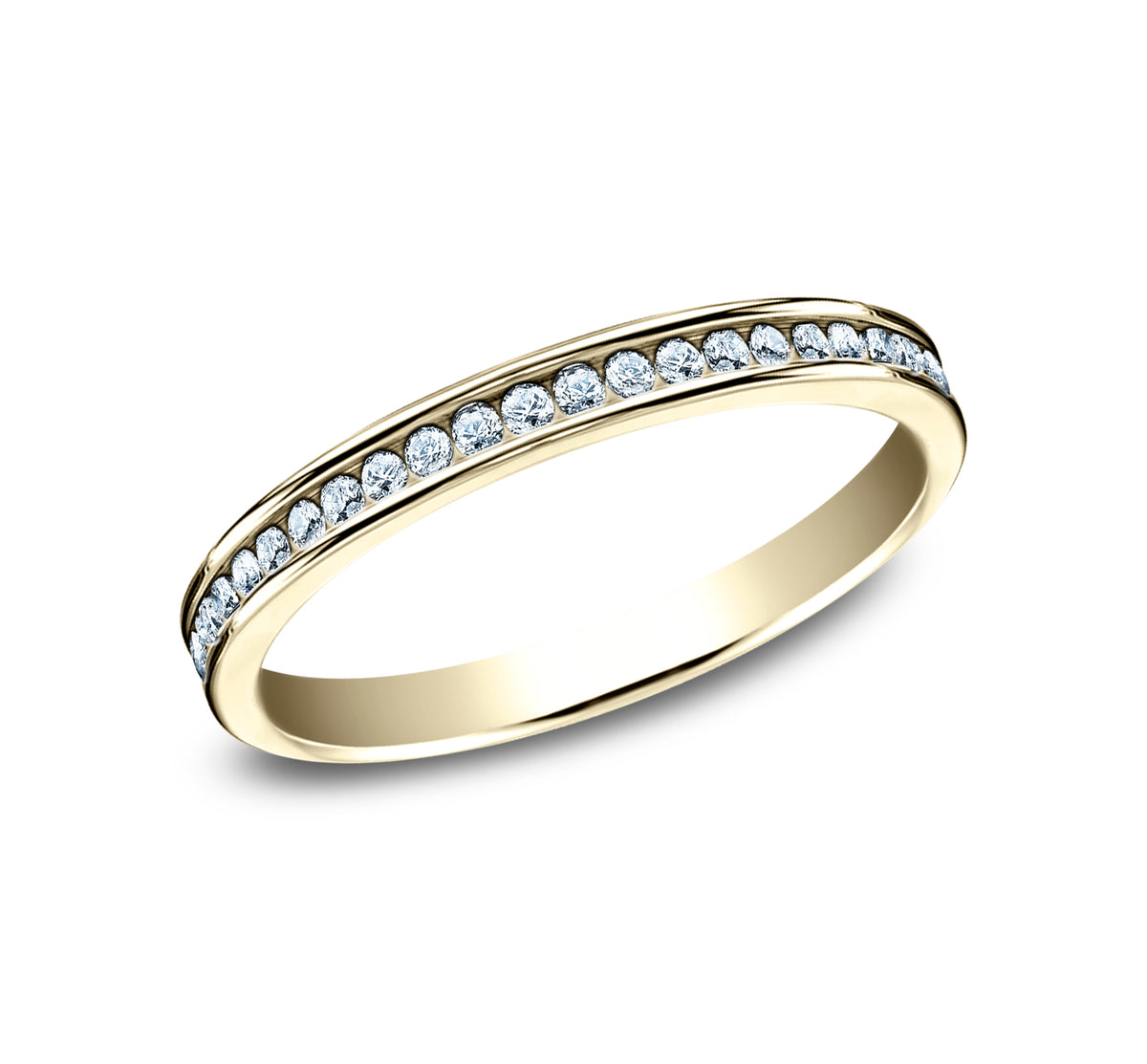 THE DUCHESS 2mm 14K Yellow Benchmark men's wedding band