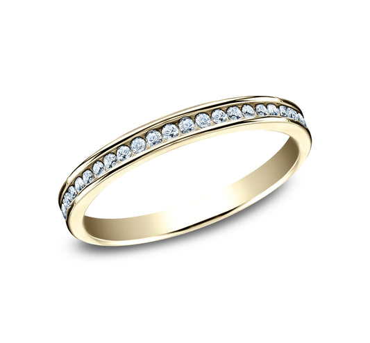 THE DUCHESS 2mm 14K Yellow Benchmark men's wedding band