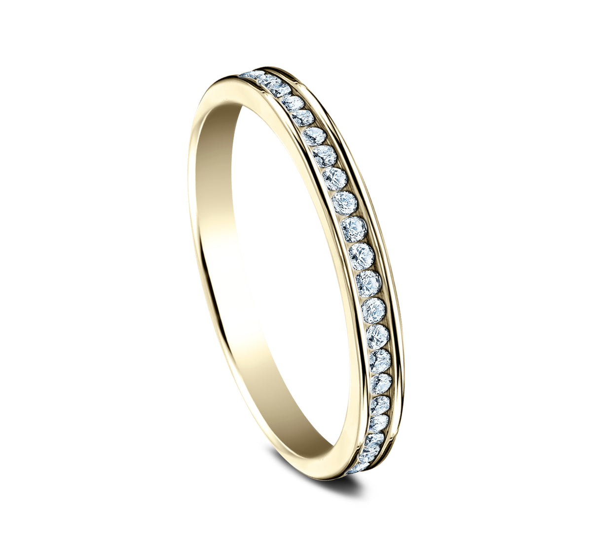 THE DUCHESS 2mm 14K Yellow Benchmark men's wedding band