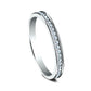 THE CATHERINE 2mm 14K White Benchmark men's wedding band