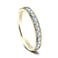 THE COUNTESS 3mm 14K Yellow Benchmark men's wedding band