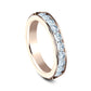 THE CHARLOTTE 4mm 14K Rose Benchmark men's wedding band