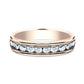 THE CHARLOTTE 4mm 14K Rose Benchmark men's wedding band
