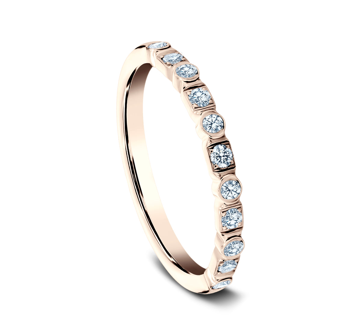 THE OPTIMIST 2.5mm 14K Rose Benchmark men's wedding band