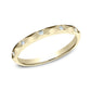 THE CLEOPATRA 2.5mm 14K Yellow Benchmark men's wedding band