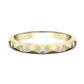THE CLEOPATRA 2.5mm 14K Yellow Benchmark men's wedding band