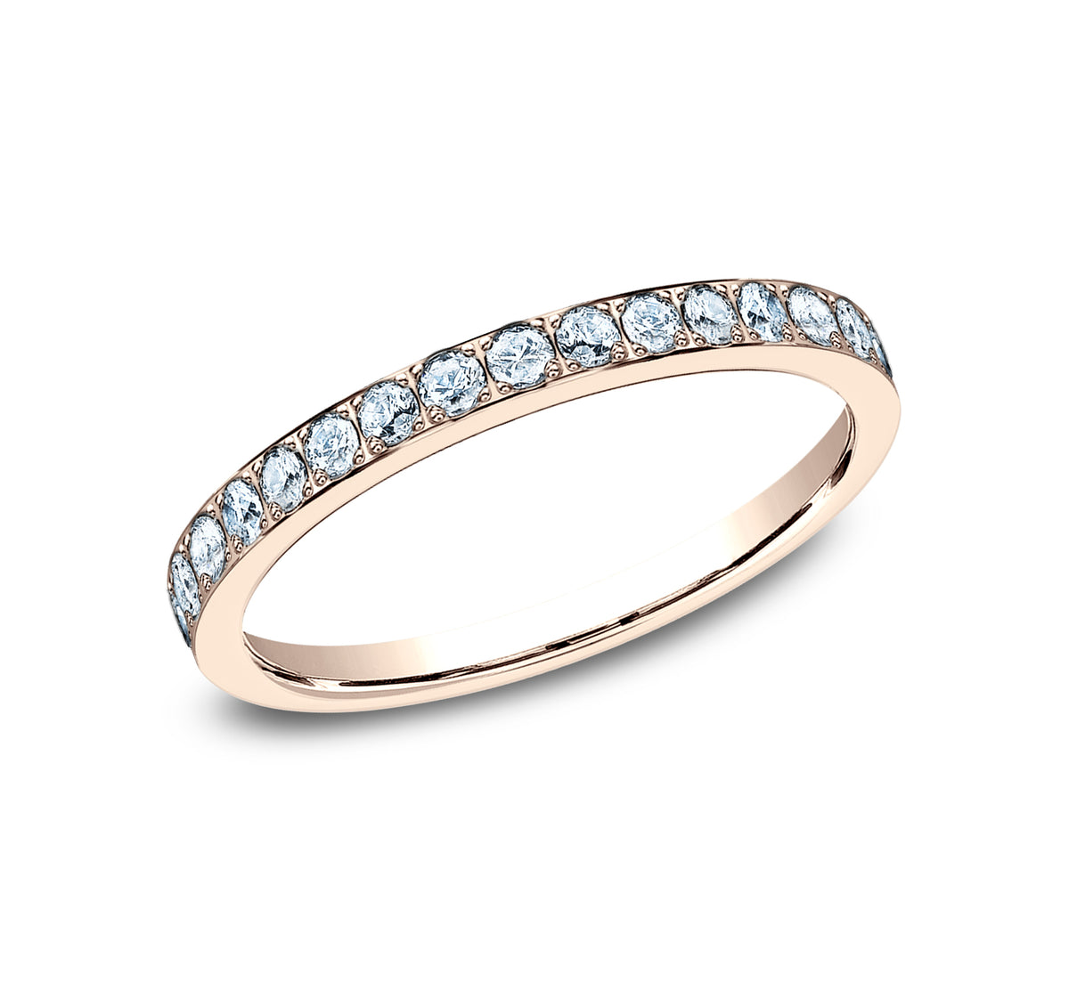 THE COURT 2mm 14K Rose Benchmark men's wedding band
