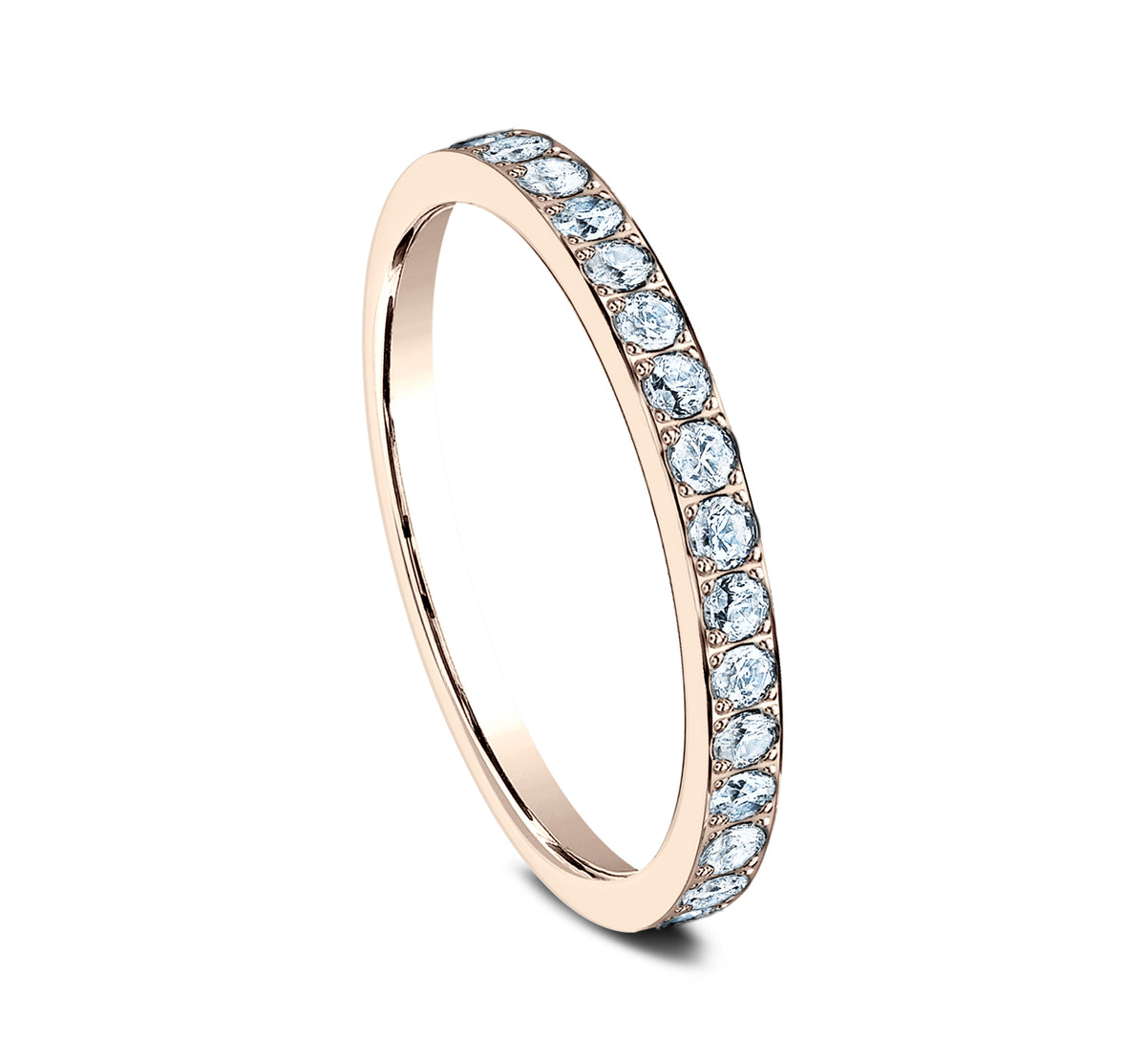 THE COURT 2mm 14K Rose Benchmark men's wedding band
