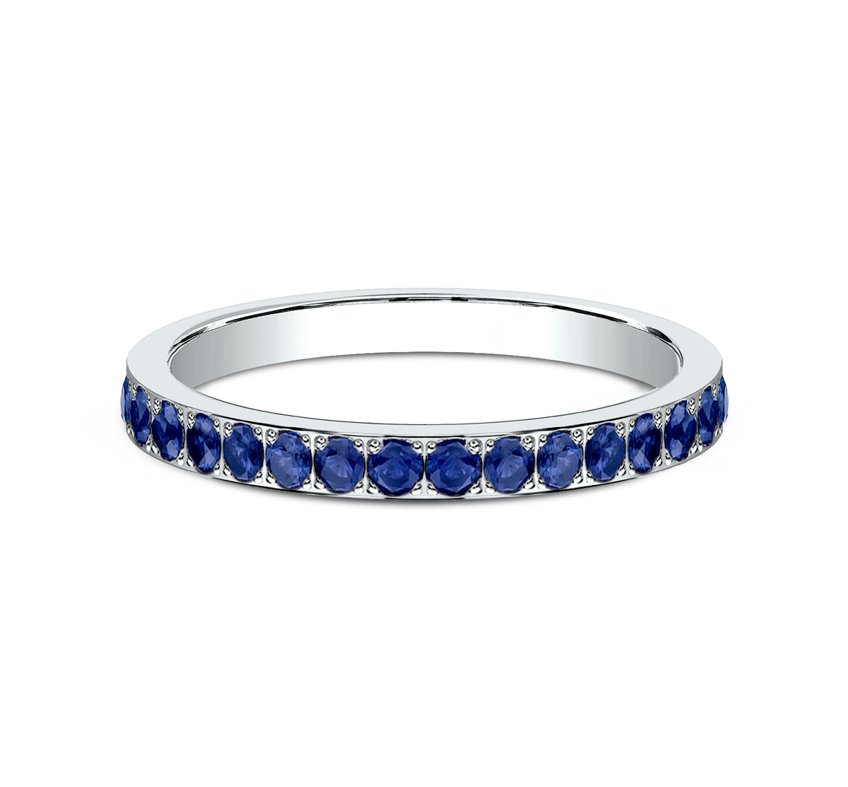 THE CELESTE 2mm 14K White Benchmark men's wedding band