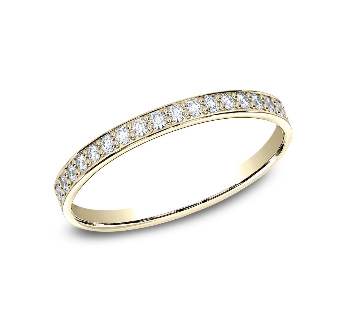 THE AMELIA 2mm 14K Yellow Benchmark men's wedding band