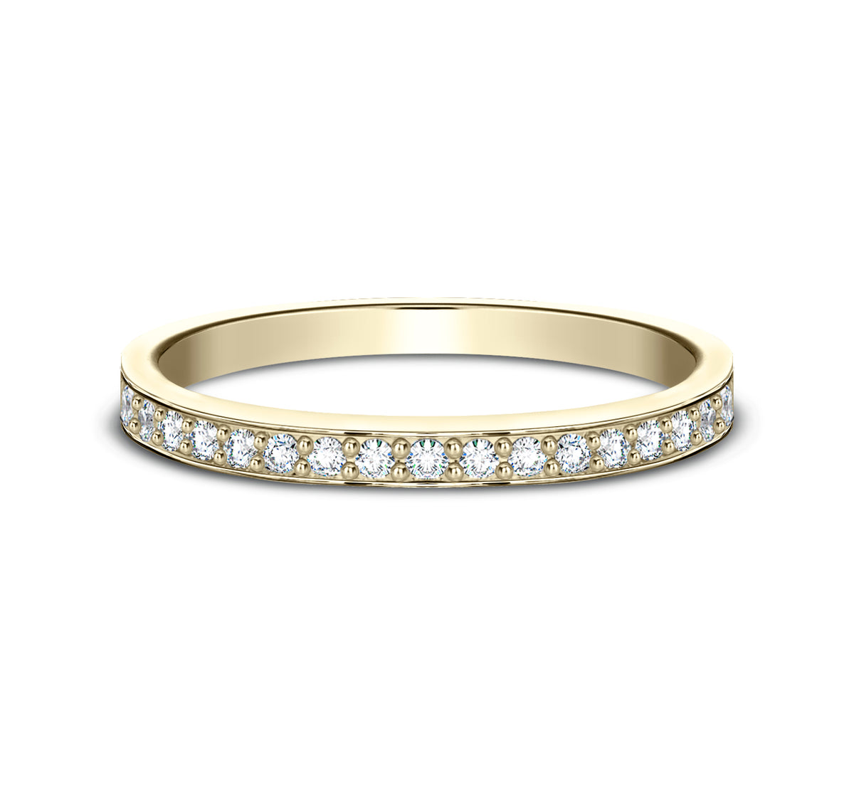 THE AMELIA 2mm 14K Yellow Benchmark men's wedding band
