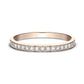 THE AUSTEN 2mm 14K Rose Benchmark men's wedding band