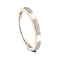 THE ICON 2mm 14K Rose Benchmark men's wedding band