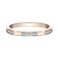 THE ICON 2mm 14K Rose Benchmark men's wedding band
