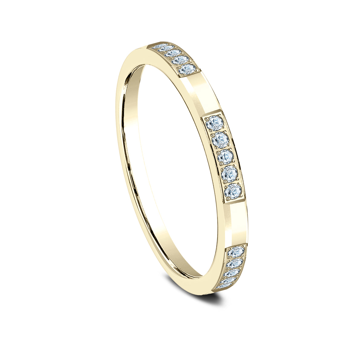 THE ENTHUSIAST 2mm 14K Yellow Benchmark men's wedding band