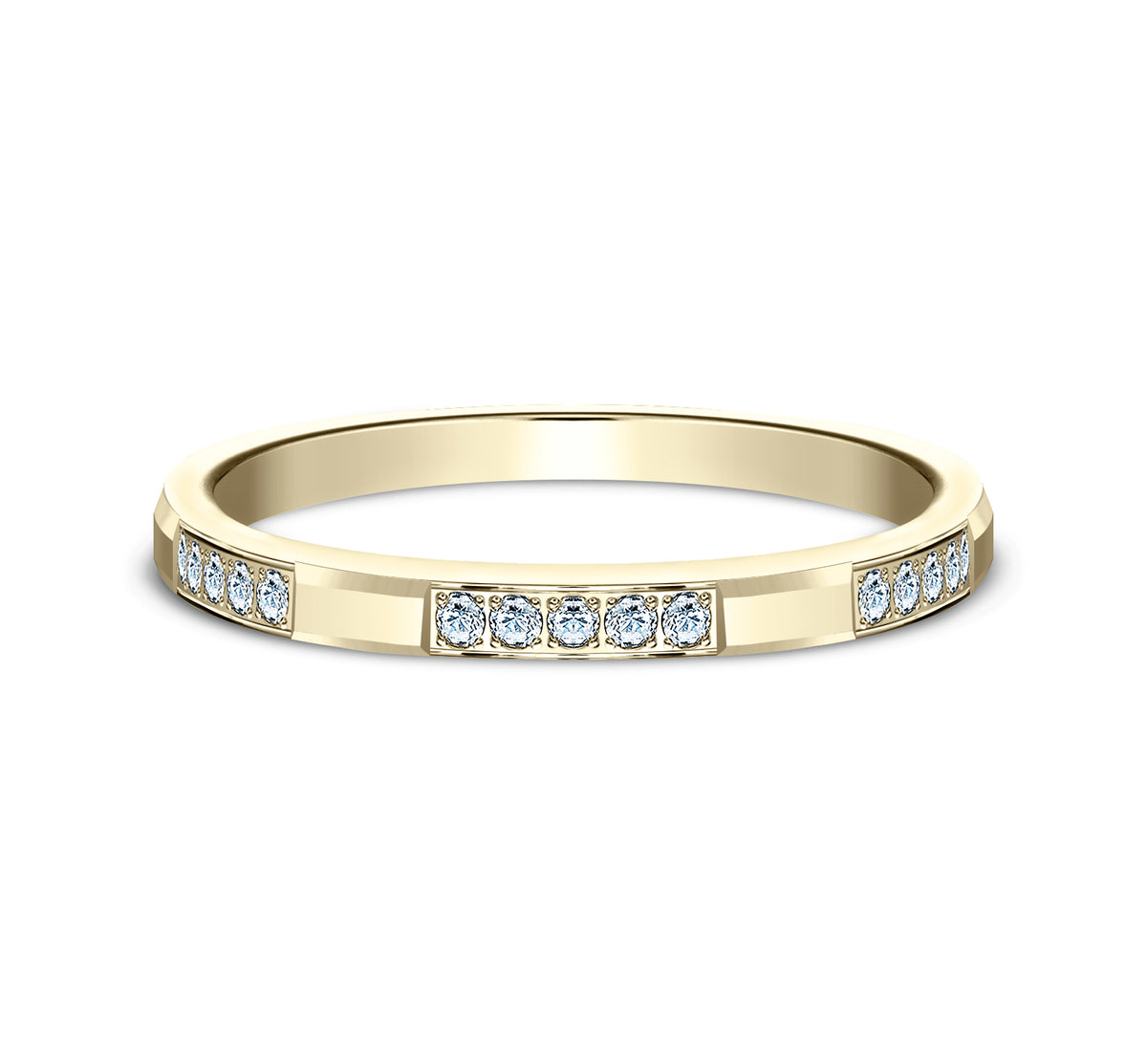 THE ENTHUSIAST 2mm 14K Yellow Benchmark men's wedding band