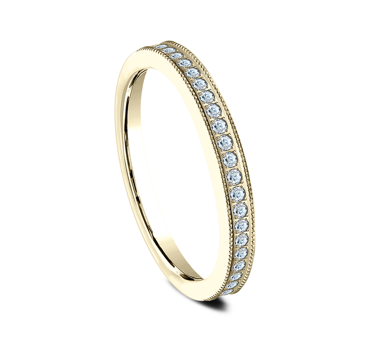 THE ISABELLA 2.5mm 14K Yellow Benchmark men's wedding band