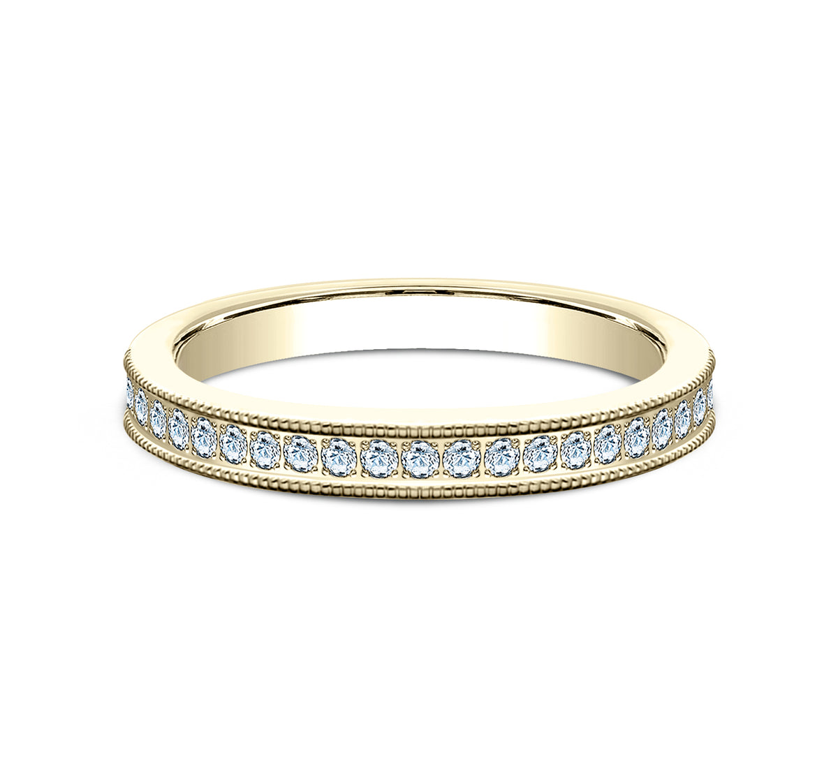 THE ISABELLA 2.5mm 14K Yellow Benchmark men's wedding band