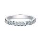 THE AUDREY 2.5mm 14K White Benchmark men's wedding band